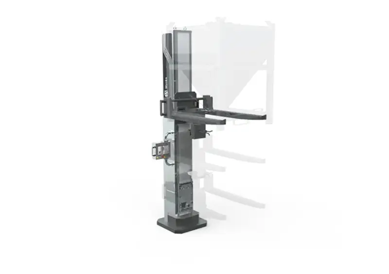 Bins Lifting and Dispensing Column