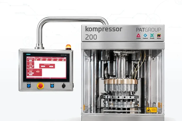 Comprimidora rotativa Kompressor 100 — vista frontal