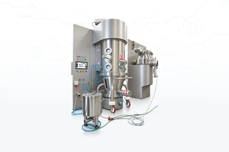 Essicca — secador de lecho fluido industrial en planta de producción